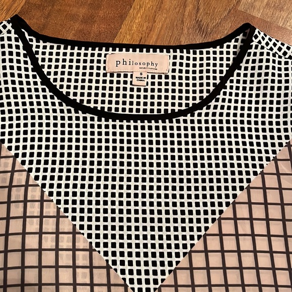 Perfect condition! philosophy republic clothing, dressy blouse - Picture 2 of 13